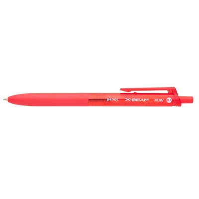 PENAC X-BEAM XB107 GOLYÓSTOLL MŰANYAG KLIPSZ 0.7MM  BP0107-02 PIROS
