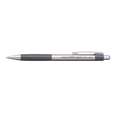 PENAC PÉPÉ MECHANIKUS CERUZA 0.5MM ROZSDAMENTES ACÉL SB0102-06 FEKETE TEST