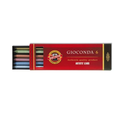 KOH-I-NOOR 4380 GIOCONDA IRÓNBÉL METALLIC 6KLF SZÍN 5.6MM