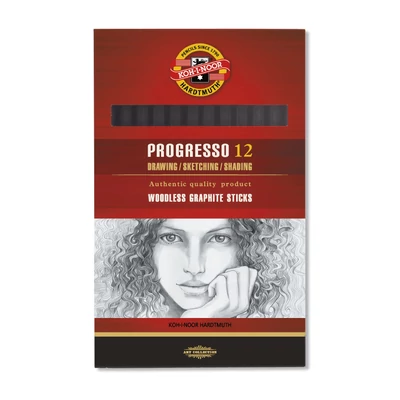 KOH-I-NOOR 8911 PROGRESSO GRAFITCERUZA 8B E