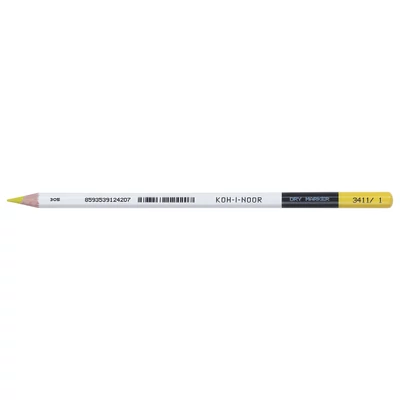 KOH-I-NOOR 3411 SZÖVEGKIEMELŐ CERUZA SÁRGA HENGERES (7.5MM)
