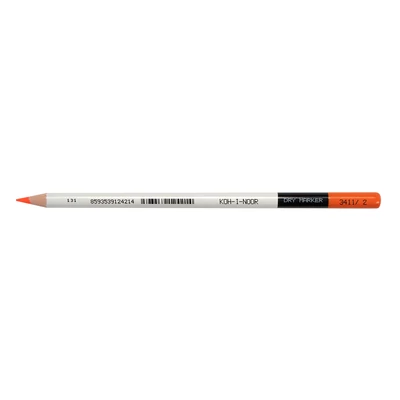 KOH-I-NOOR 3411 SZÖVEGKIEMELŐ CERUZA NARANCS HENGERES (7.5MM)
