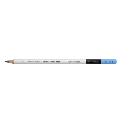 KOH-I-NOOR 3411 SZÖVEGKIEMELŐ CERUZA KÉK HENGERES (7.5MM)