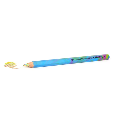 KOH-I-NOOR 3405 MAGIC SZÍNES VARÁZSCERUZA  "TROPICAL" SZÍNEK HATSZÖGLETŰ VASTAG (10MM)