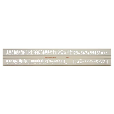 KOH-I-NOOR 748012 BETŰSABLON 14