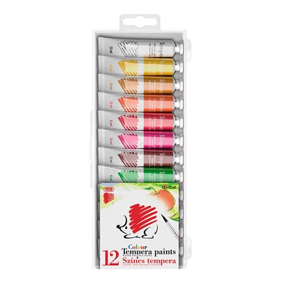 ICO SÜNI TEMPERA/12 TUBUSOS SZÍNES 12 ML/TUBUS
