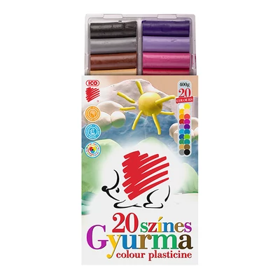 ICO SÜNI GYURMA/20 SZÍNES 400 g