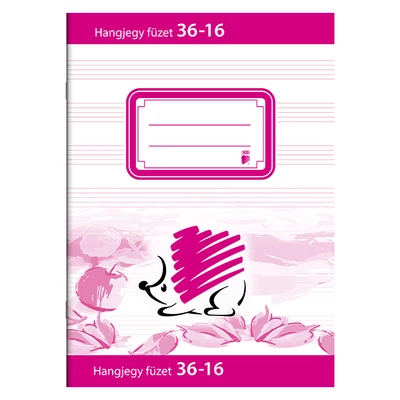 ICO SÜNI FÜZET HANGJEGY 36-16 32 LAP A/5