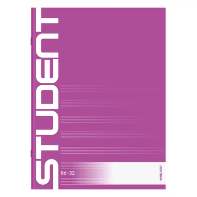 ICO STUDENT FÜZET HANGJEGYFÜZET 86-32 32 LAP A/4