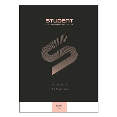 ICO STUDENT PRÉMIUM (FEKETE) FÜZET SIMA 32 LAP A/4