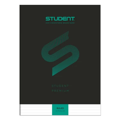 ICO STUDENT PRÉMIUM (FEKETE) FÜZET VONALAS 32 LAP A/4