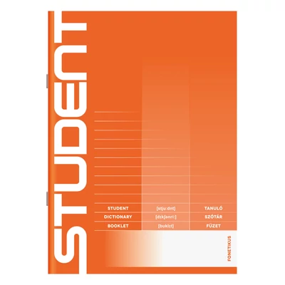 ICO STUDENT FONETIKUS SZÓTÁRFÜZET A/5