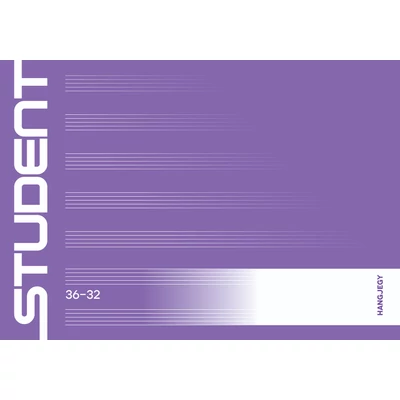 ICO STUDENT HANGJEGYFÜZET 36-32 FEKVŐ 32 LAP