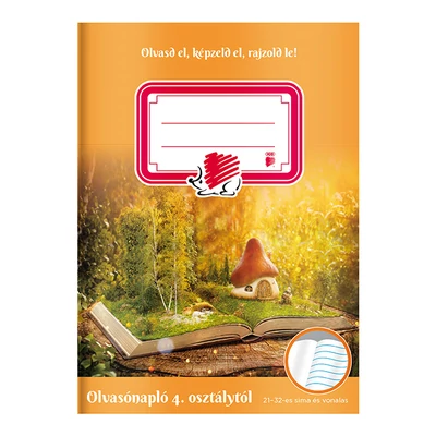 ICO SÜNI MESEFÜZET/OLVASÓNAPLÓ 4.OSZTÁLYTÓL 32 LAP A/5