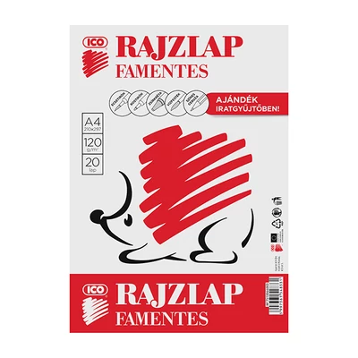 SÜNI RAJZLAP FAMENTES 20 LAP A/4