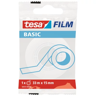 TESA BASIC 58555 RAGASZTÓSZALAG ÍRHATÓ 33MX15MM