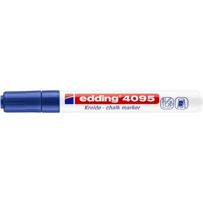 edding 4095 folyékony krétamarker Blue