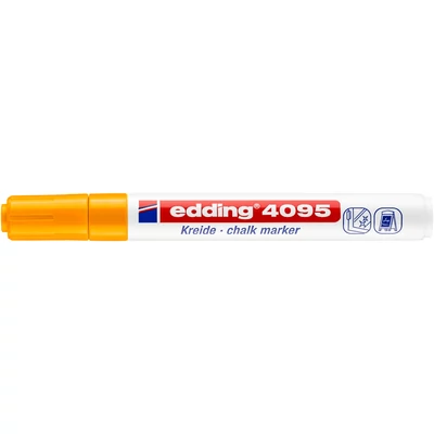 edding 4095 folyékony krétamarker Neon Orange
