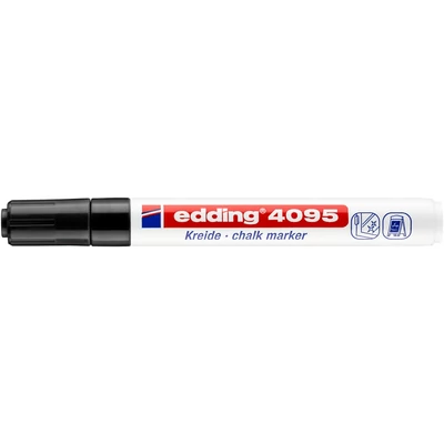 edding 4095 folyékony krétamarker Black