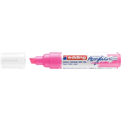 Edding 5000 Akril marker B 5-10 mm Neon pink