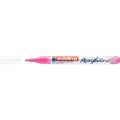 Edding 5300 Akril marker F 1-2 mm Neon pink