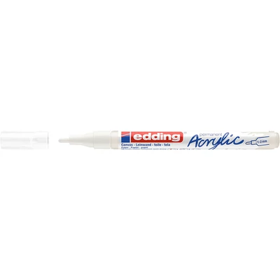 Edding 5300 Akril marker F 1-2 mm Traffic white
