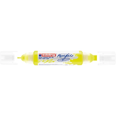 Edding 5400 Akril marker 3D Double liner 2-3 mm/5-10 mm Neon yellow