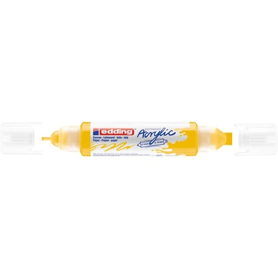 Edding 5400 Akril marker 3D Double liner 2-3 mm/5-10 mm Traffic yellow