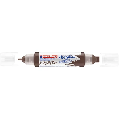 Edding 5400 Akril marker 3D Double liner 2-3 mm/5-10 mm Chocolate brown
