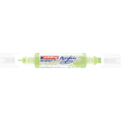 Edding 5400 Akril marker 3D Double liner 2-3 mm/5-10 mm Pastel green