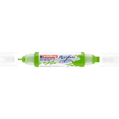 Edding 5400 Akril marker 3D Double liner 2-3 mm/5-10 mm Yellow green