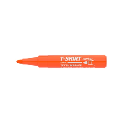 ICO T-SHIRT TEXTILMARKER FLOUR NARANCS (35)