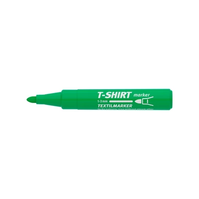 ICO T-SHIRT TEXTILMARKER ZÖLD (40)