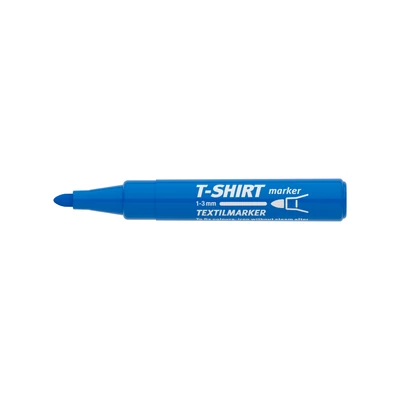 ICO T-SHIRT TEXTILMARKER KÉK (50)