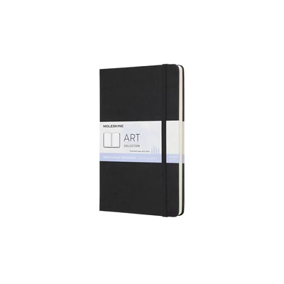Moleskine Notesz Kemény Fekete "L" Méret Watercolour Álló