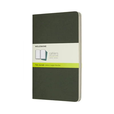 Moleskine Jegyzetfüzet Cahier 3db Mirtusz Zöld 