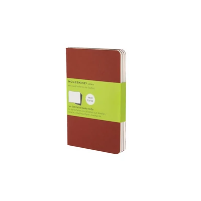 Moleskine Jegyzetfüzet Cahier 3db Piros 