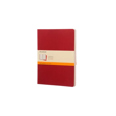 Moleskine Jegyzetfüzet Cahier 3db Piros 