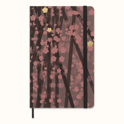 Moleskine Notesz Sakura Kemény "L" Vonalas
