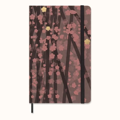 Moleskine Notesz Sakura Kemény "L" Vonalas