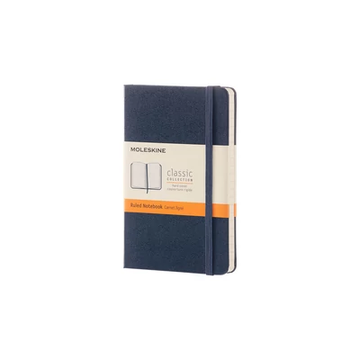 Moleskine Notesz Kemény Zafír Kék "P" Méret Vonalas