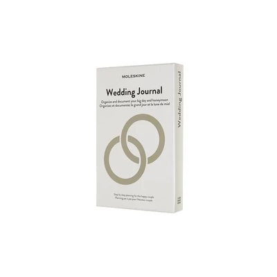 Moleskine Notesz Passion Kemény Fehér "L" Méret Esküvő