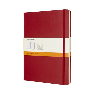 Moleskine Notesz Kemény Skarlát Piros 