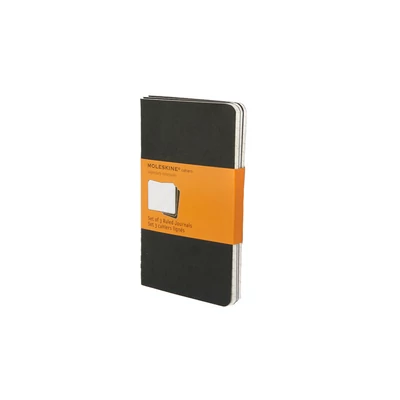 Moleskine Jegyzetfüzet Cahier 3db Fekete 