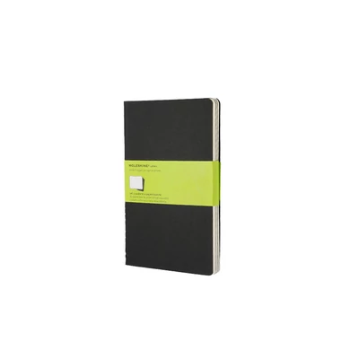 Moleskine Jegyzetfüzet Cahier 3db Fekete 