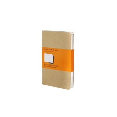 Moleskine Jegyzetfüzet Cahier 3db Barna 