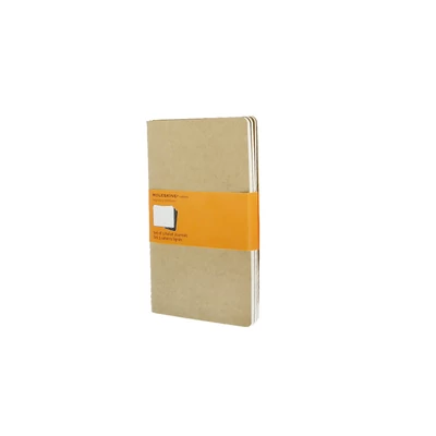 Moleskine Jegyzetfüzet Cahier 3db Barna 