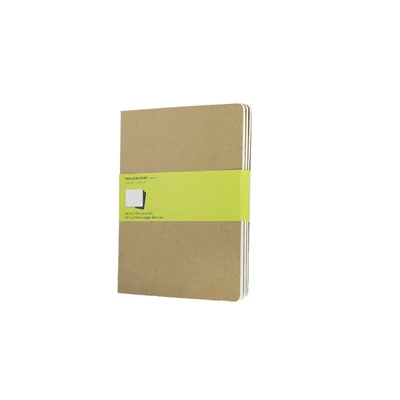 Moleskine Jegyzetfüzet Cahier 3db Barna 