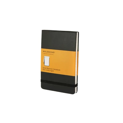 Moleskine Notesz Reporter Kemény Fekete 