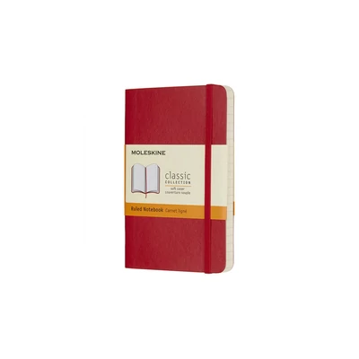 Moleskine Notesz Puha Skarlát Piros 